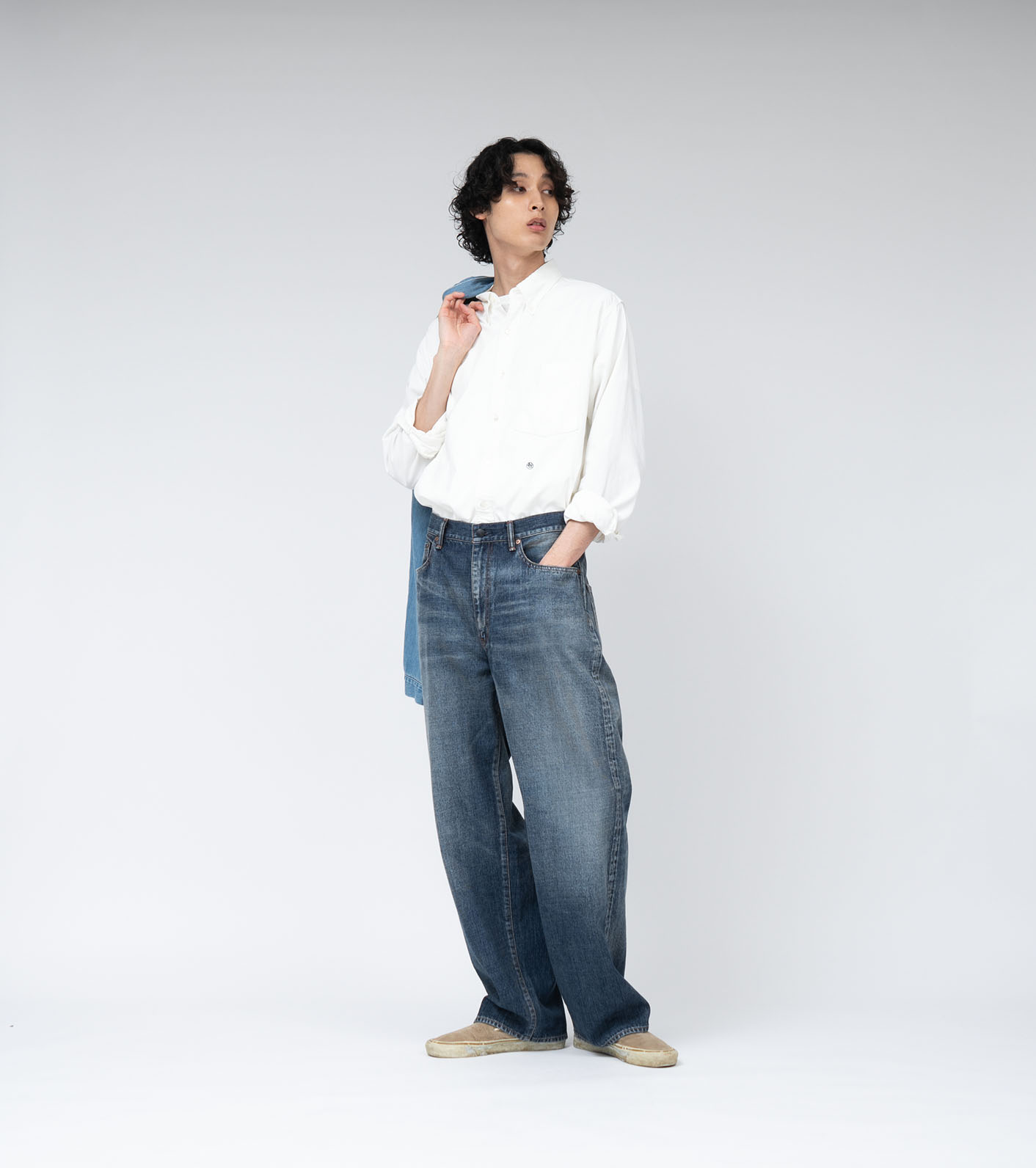 Button Down Wind Shirt
