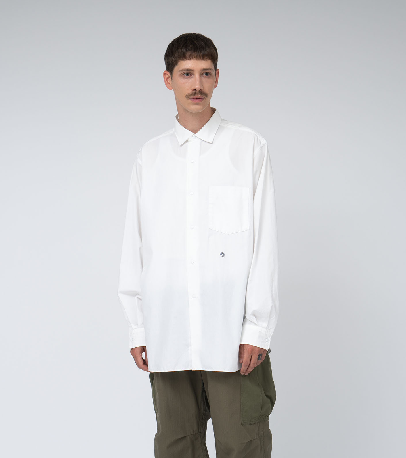 Regular Collar Wind Shirt