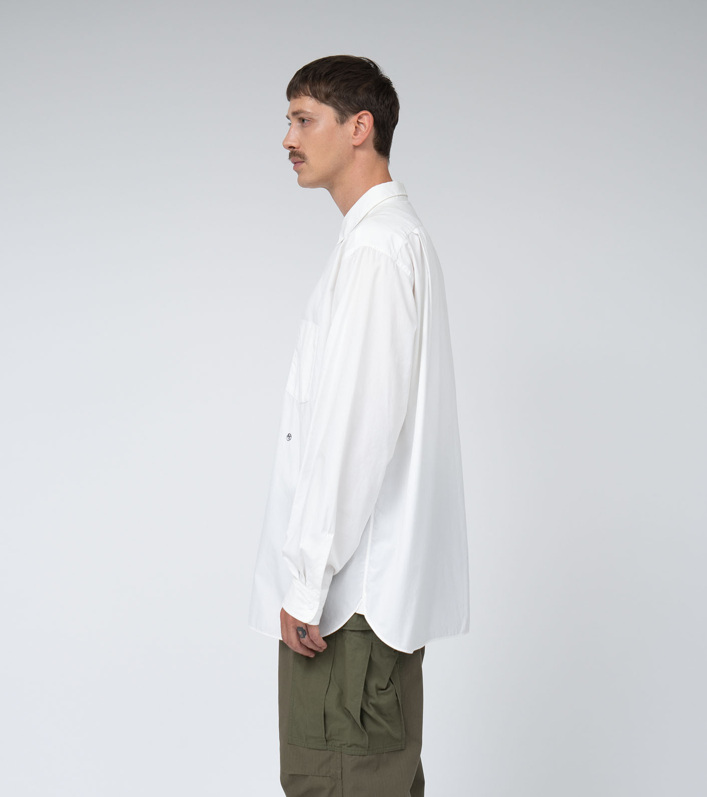 Regular Collar Wind Shirt