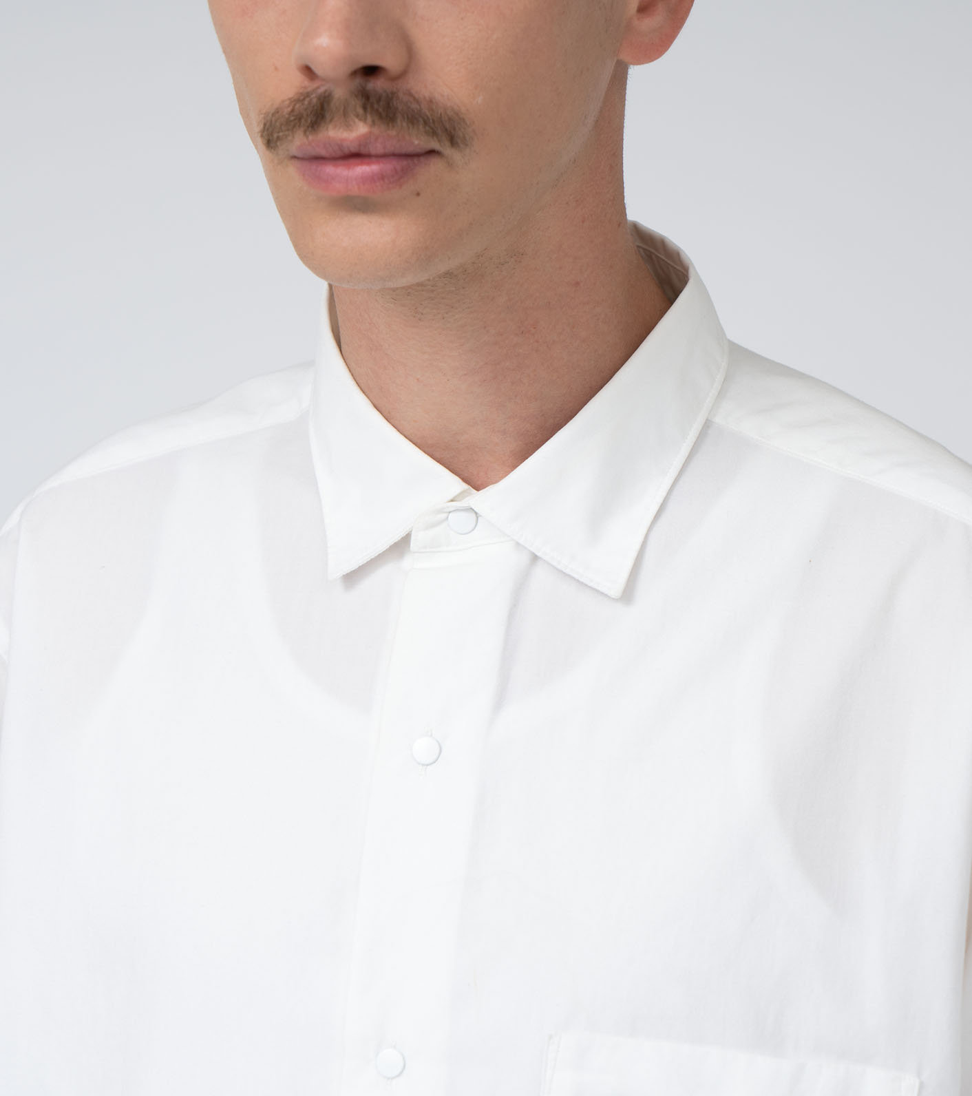 Regular Collar Wind Shirt