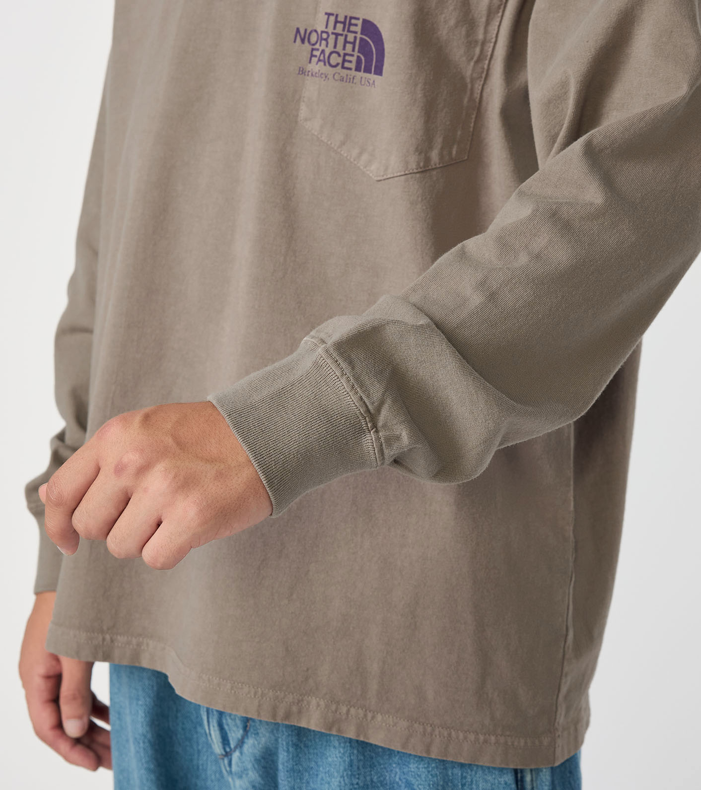 7oz Field Long Sleeve Pocket Tee