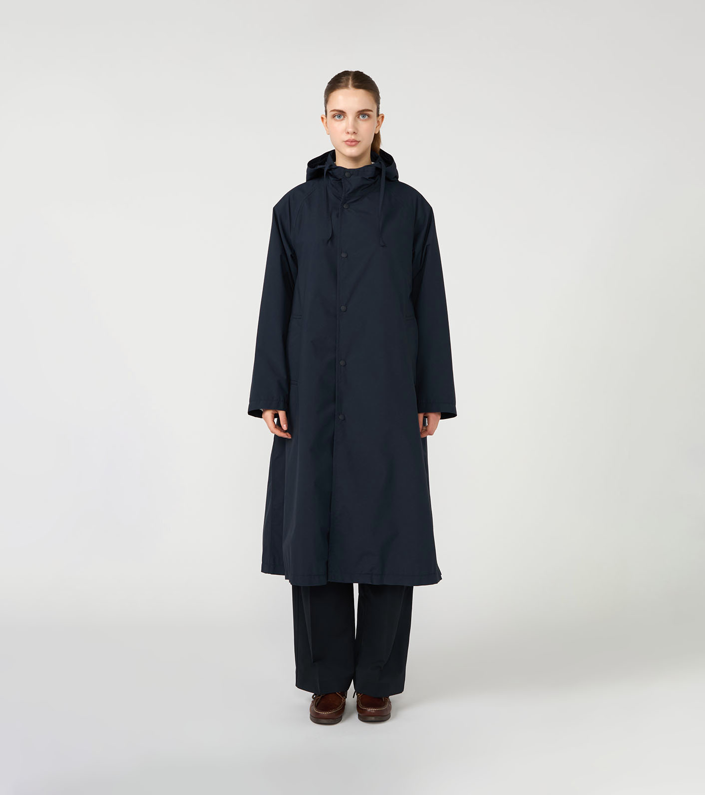 2L NYLON GORE-TEX Hooded Coat