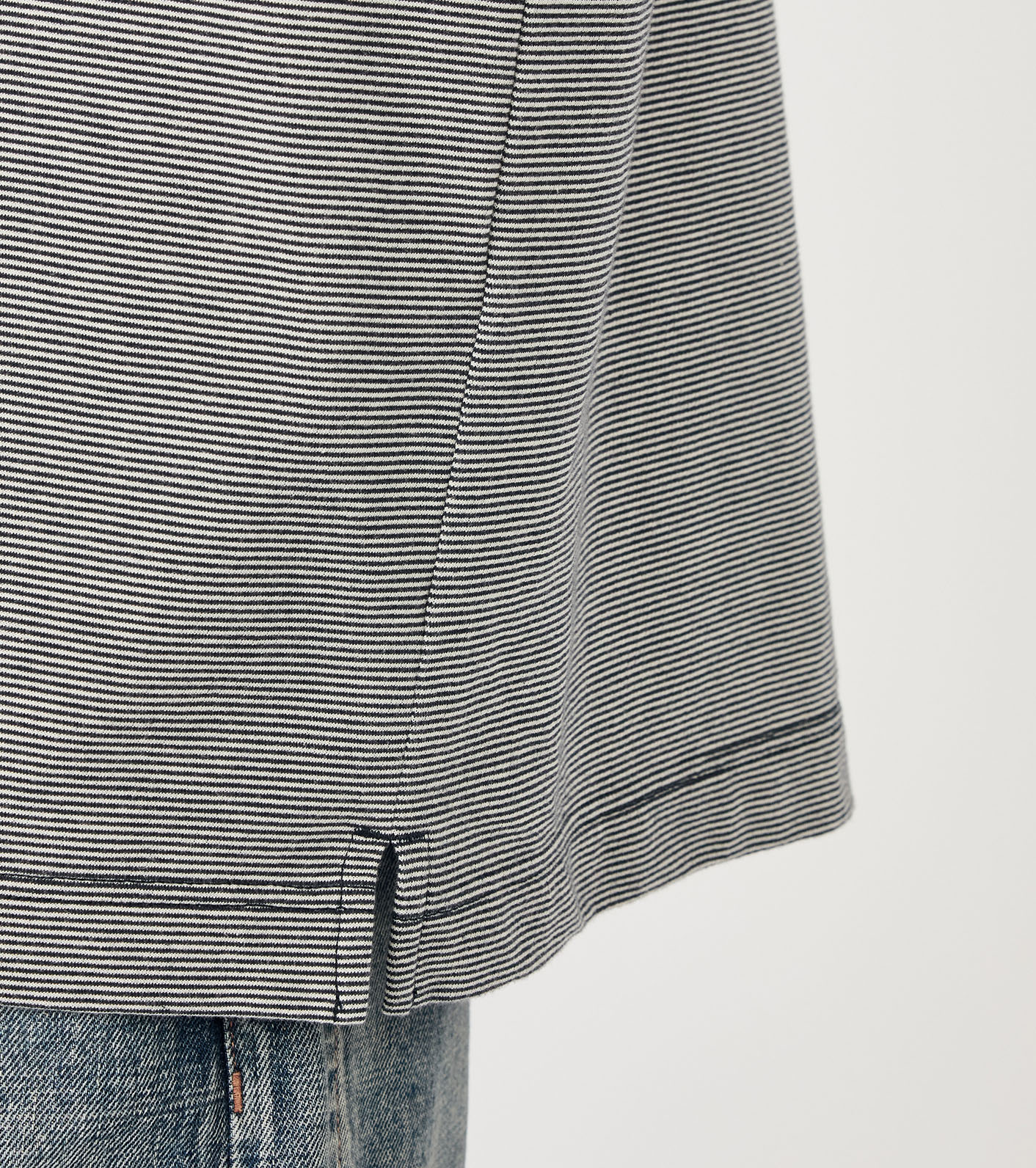 Micro Stripe Pocket Tee