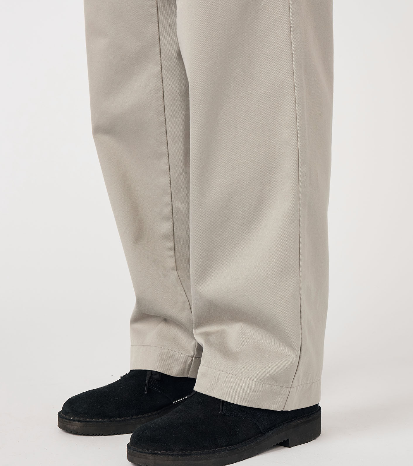Wide Straight Chino Pants