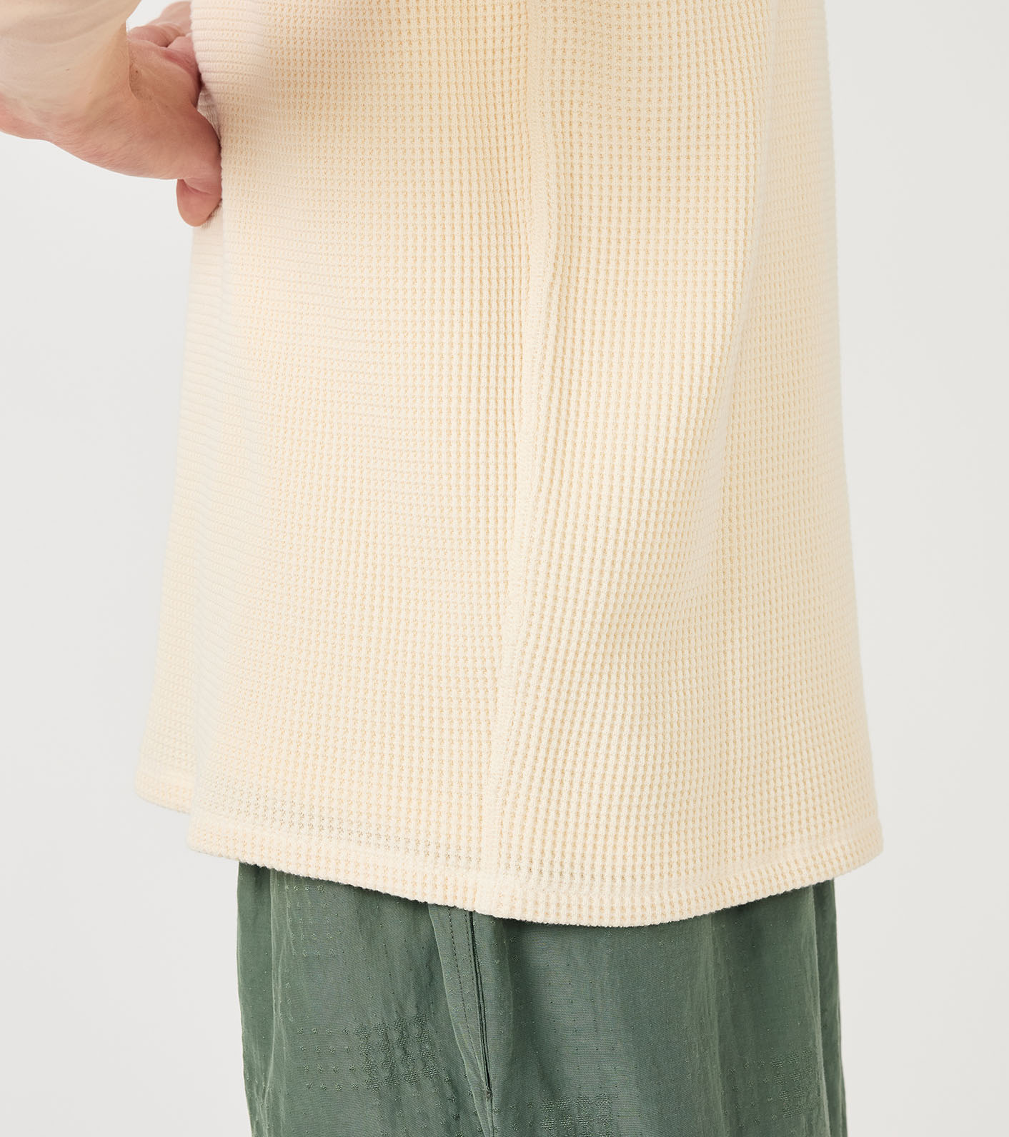 Henry Neck Thermal Sweat Tee