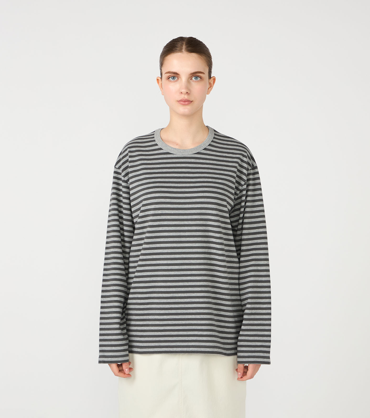 COOLMAX Stripe Jersey L/S Tee
