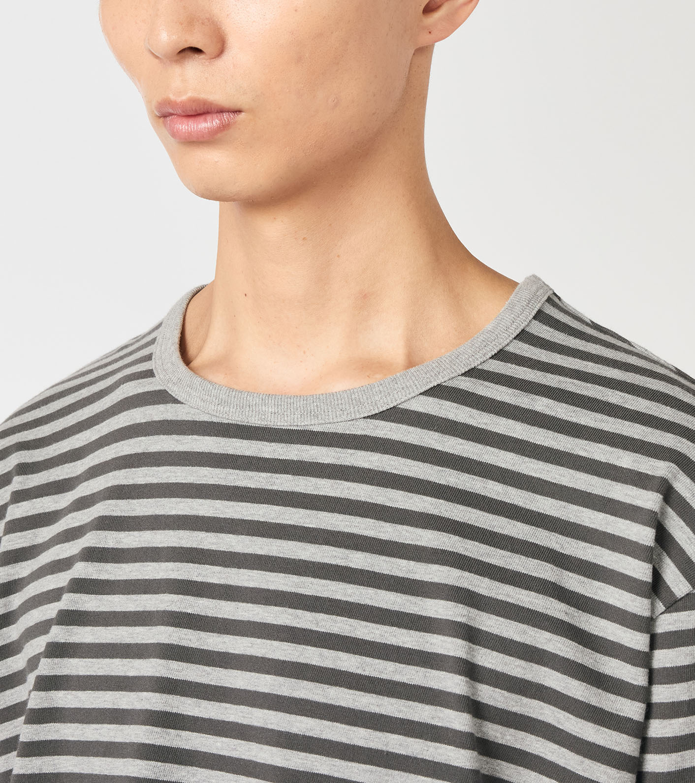 COOLMAX Stripe Jersey L/S Tee