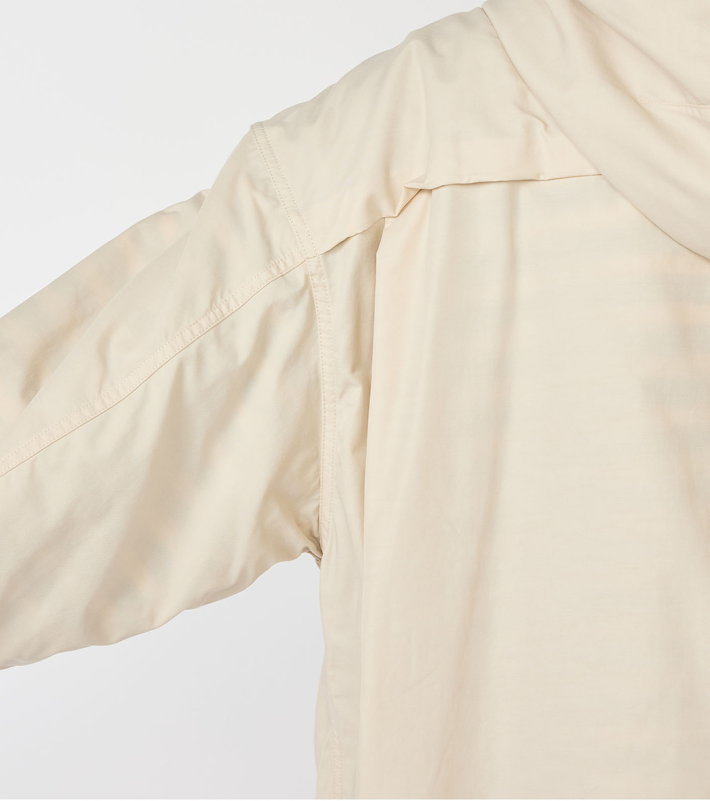 Nylon Twill Hooded Jacket