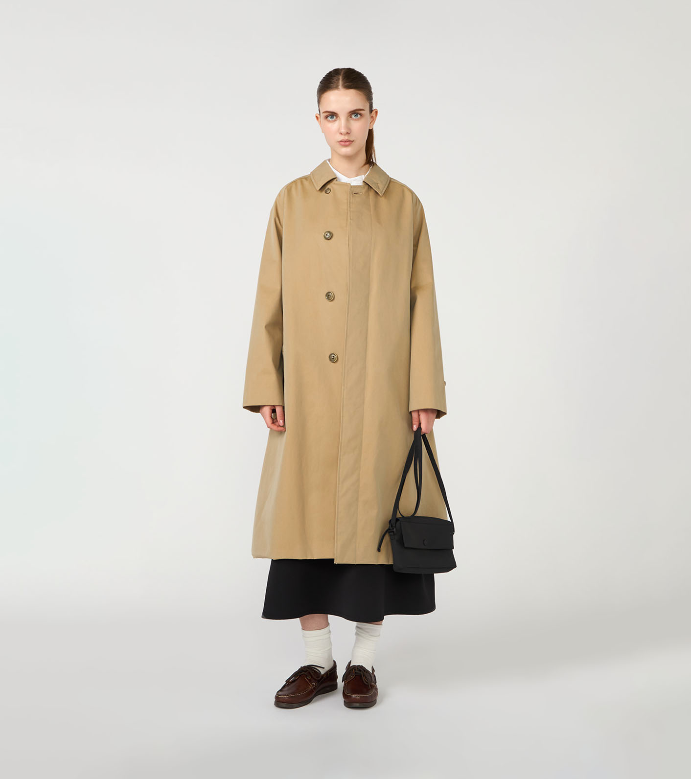 2L Cotton GORE-TEX Balmacaan Coat