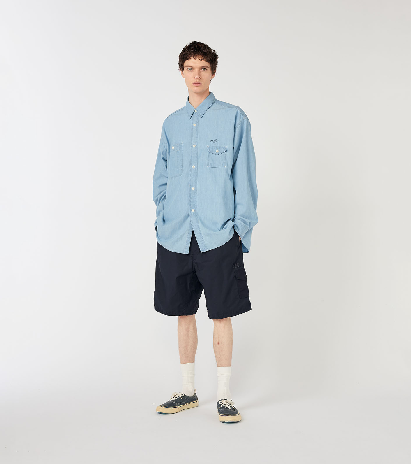 Nylon Twill Deck Shorts