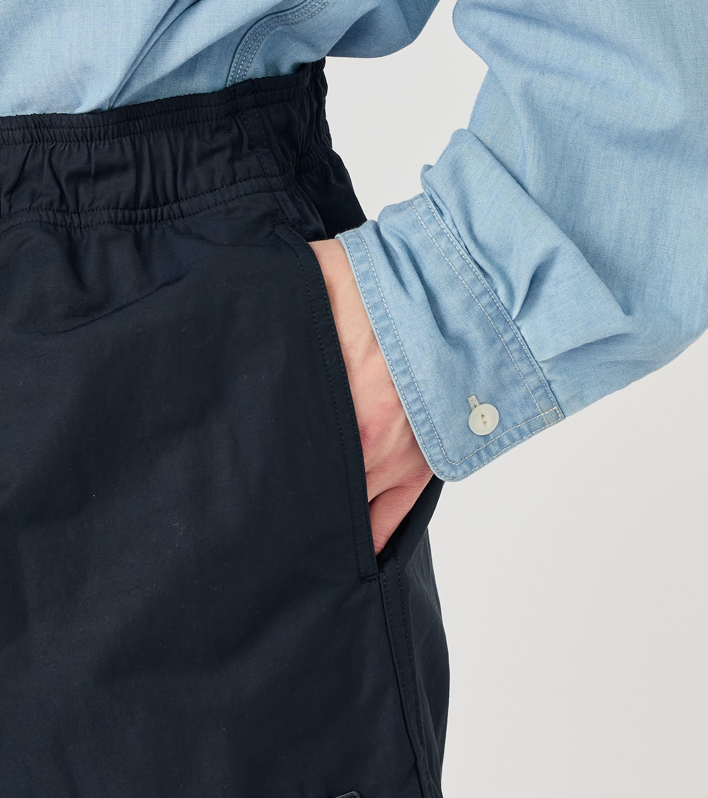 Nylon Twill Deck Shorts