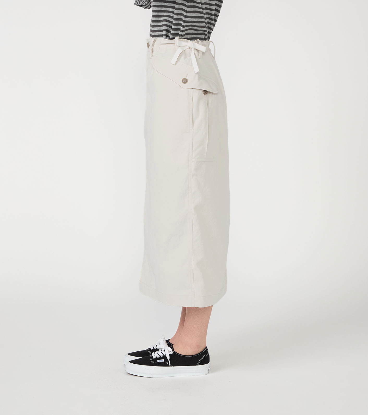 Relaxed Fit Cargo Skirt