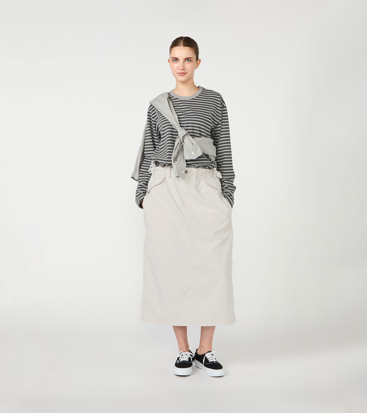 Relaxed Fit Cargo Skirt