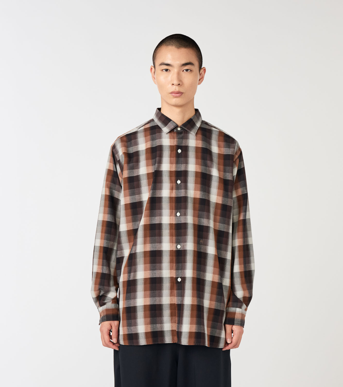 Regular Collar Wind Shirt