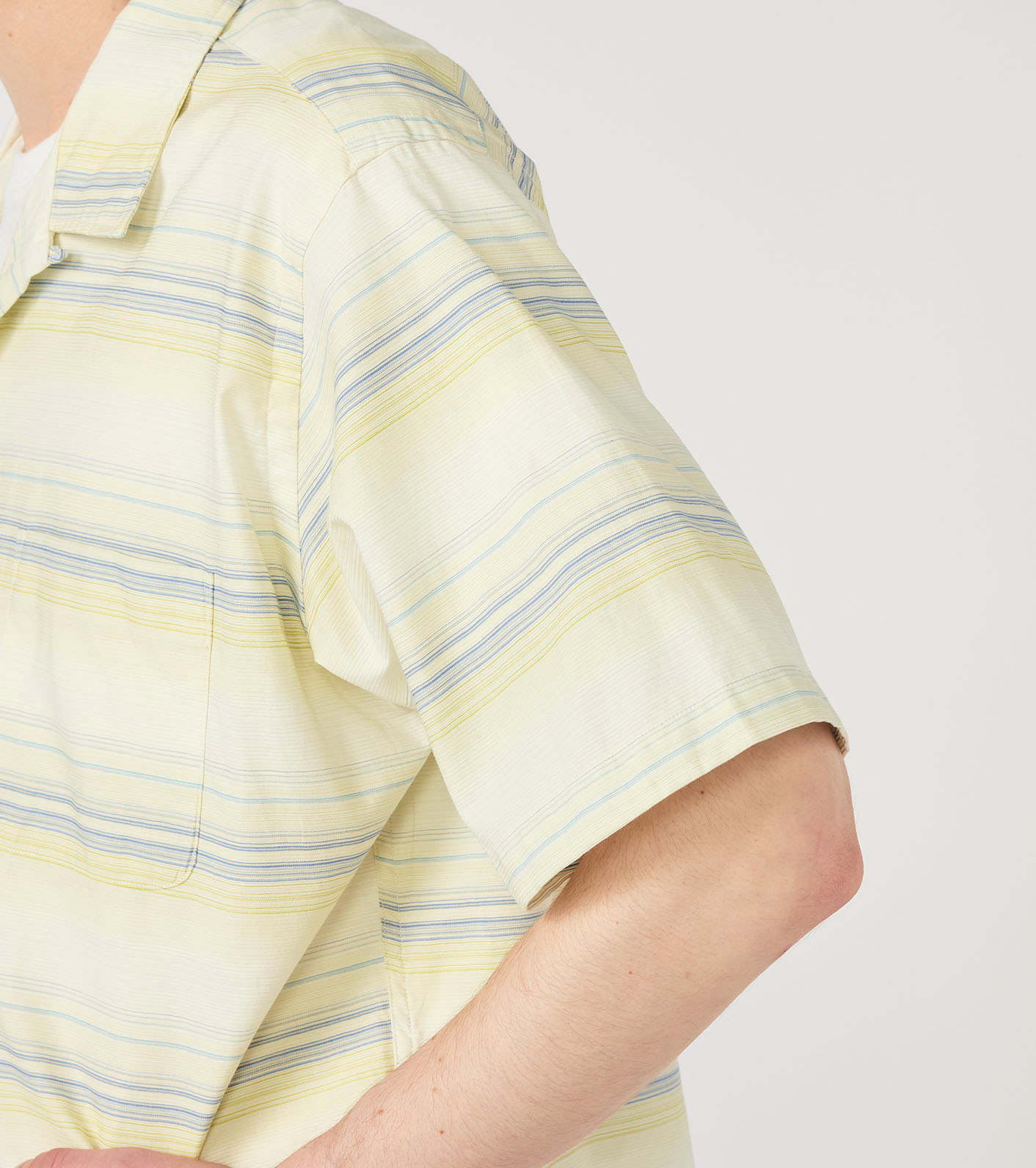 Open Collar Pique S/S Shirt