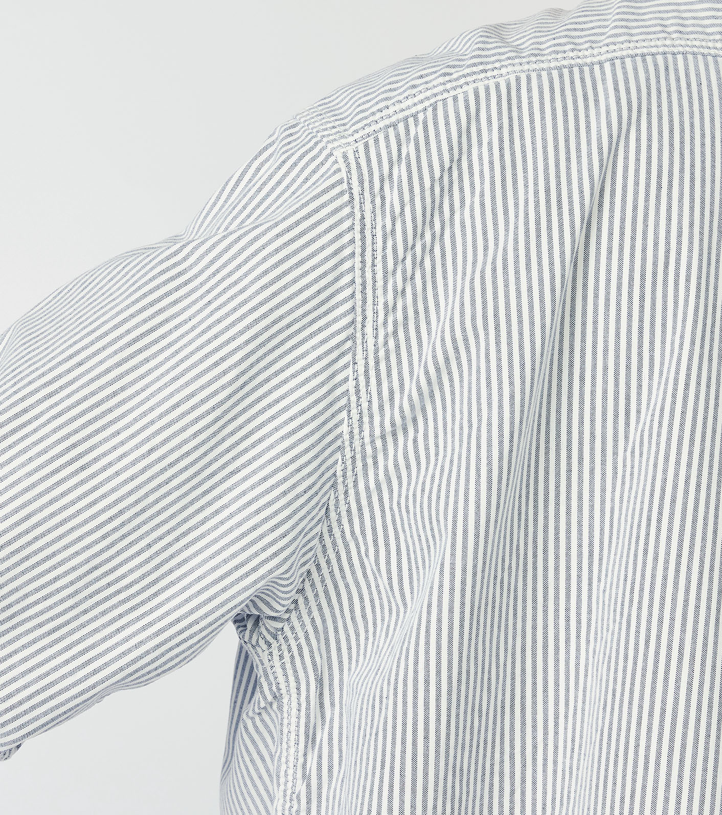 Button Down Stripe Wind Shirt