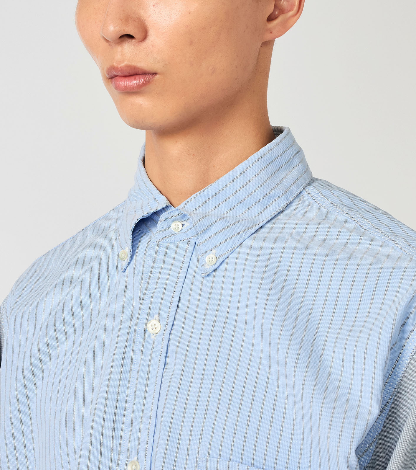 Button Down Stripe Storm Shirt