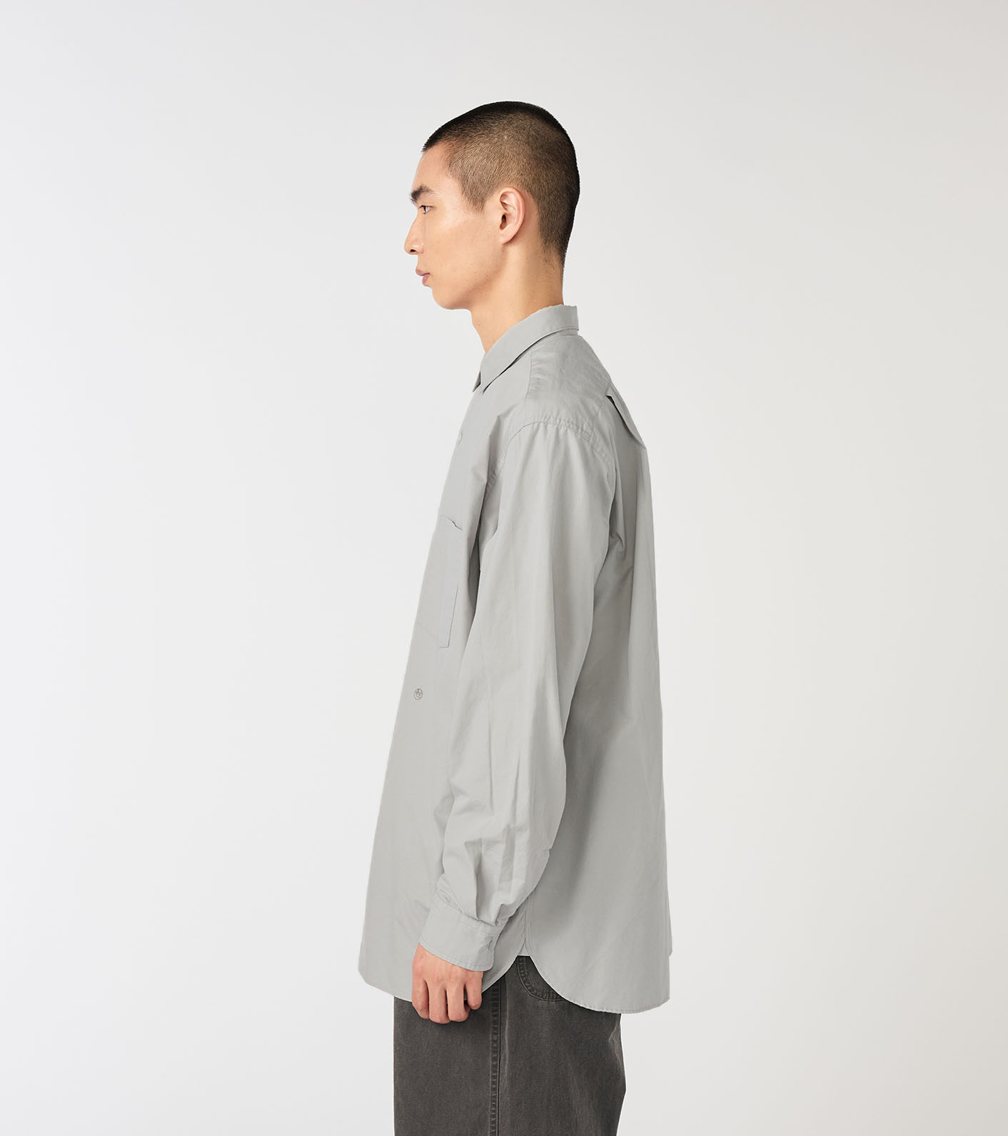 Regular Collar Wind Shirt