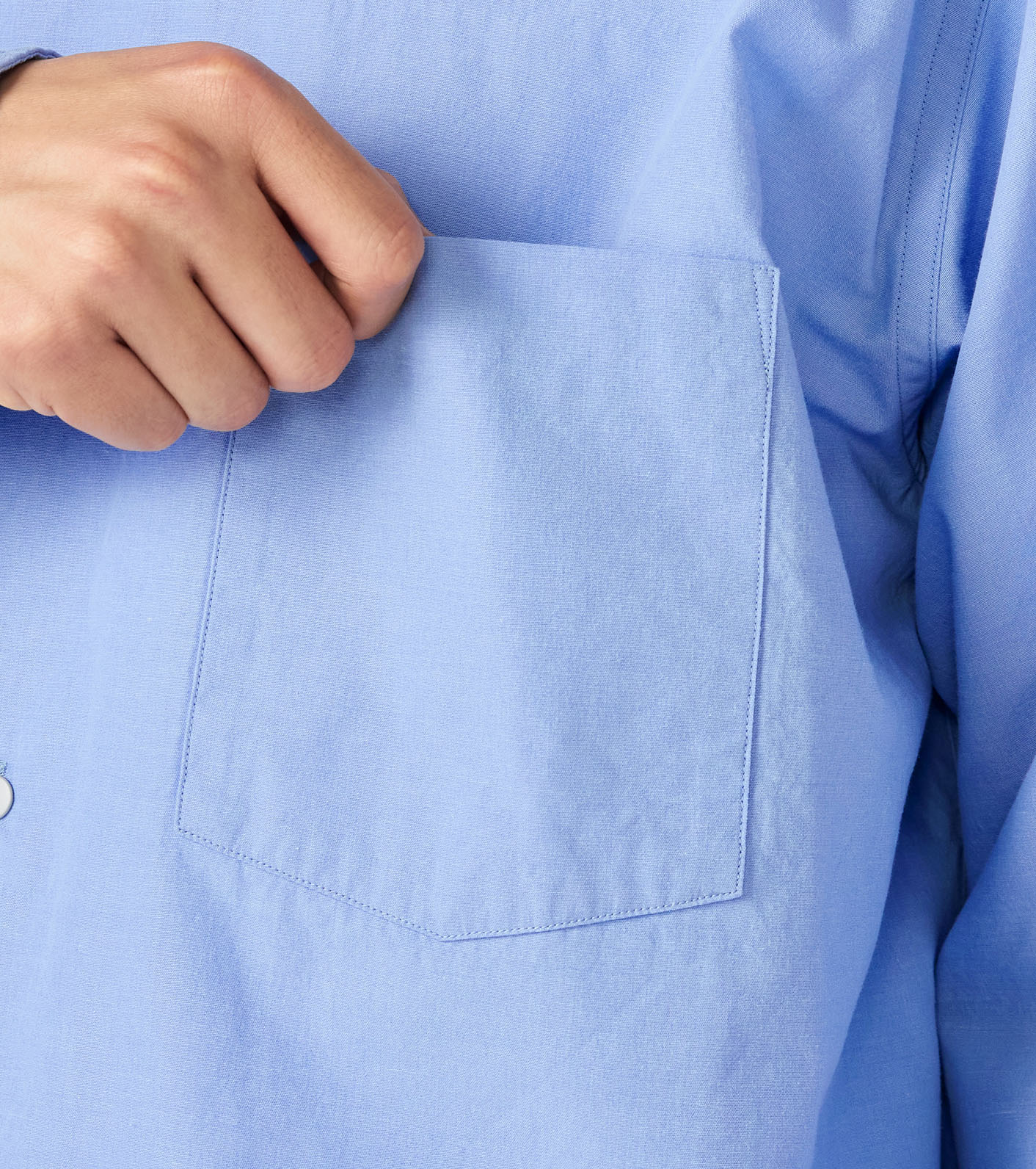 Band Collar Wind Shirt