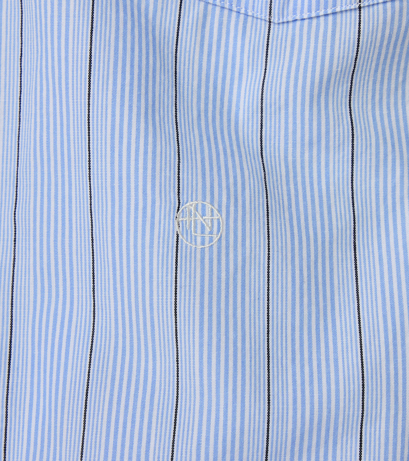 Regular Collar Stripe Wind Shirt