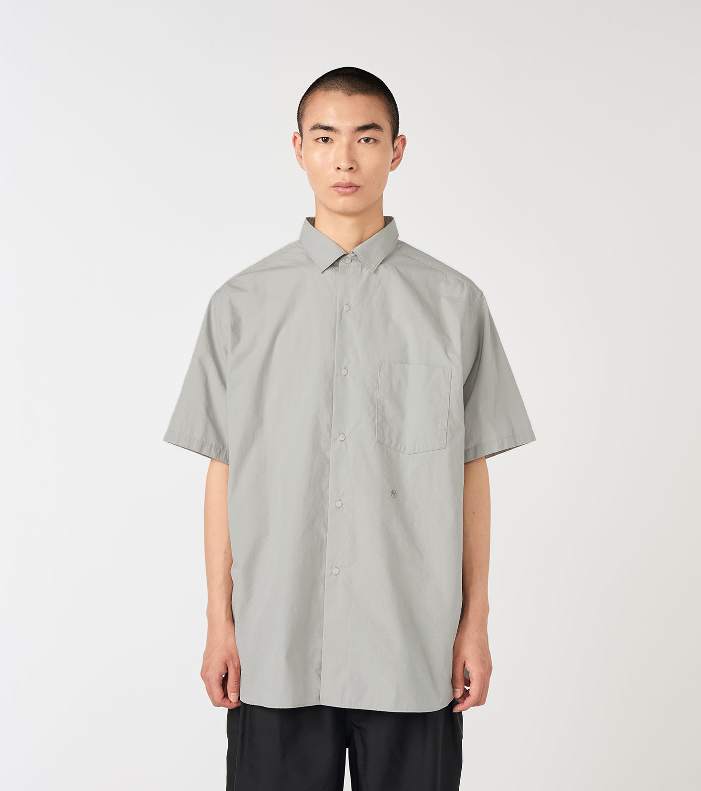 Regular Collar Wind S/S Shirt