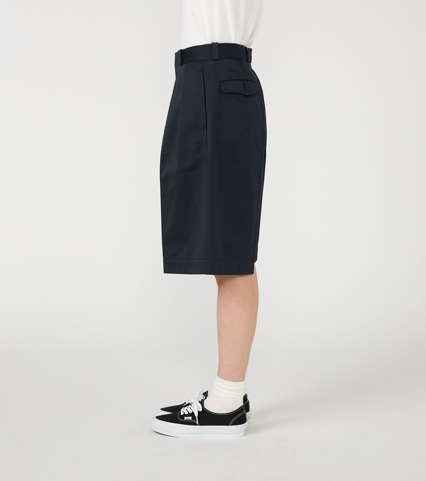 Double Pleated Chino Shorts
