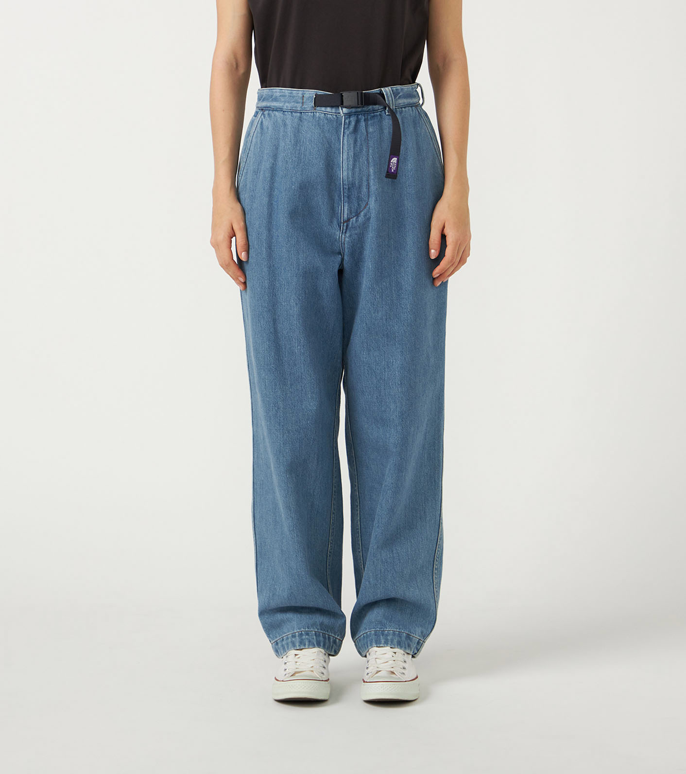 Denim Wide Tapered Field Pants