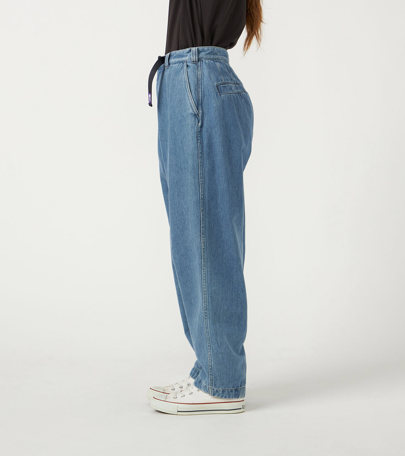 Denim Wide Tapered Field Pants