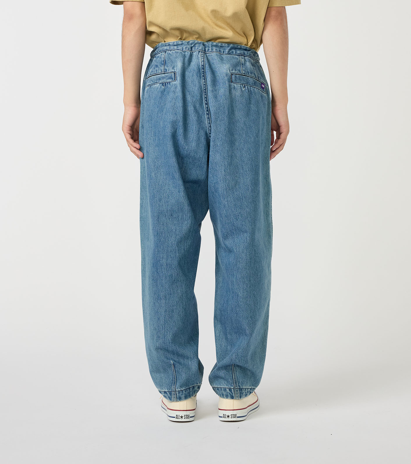 Denim Wide Tapered Field Pants