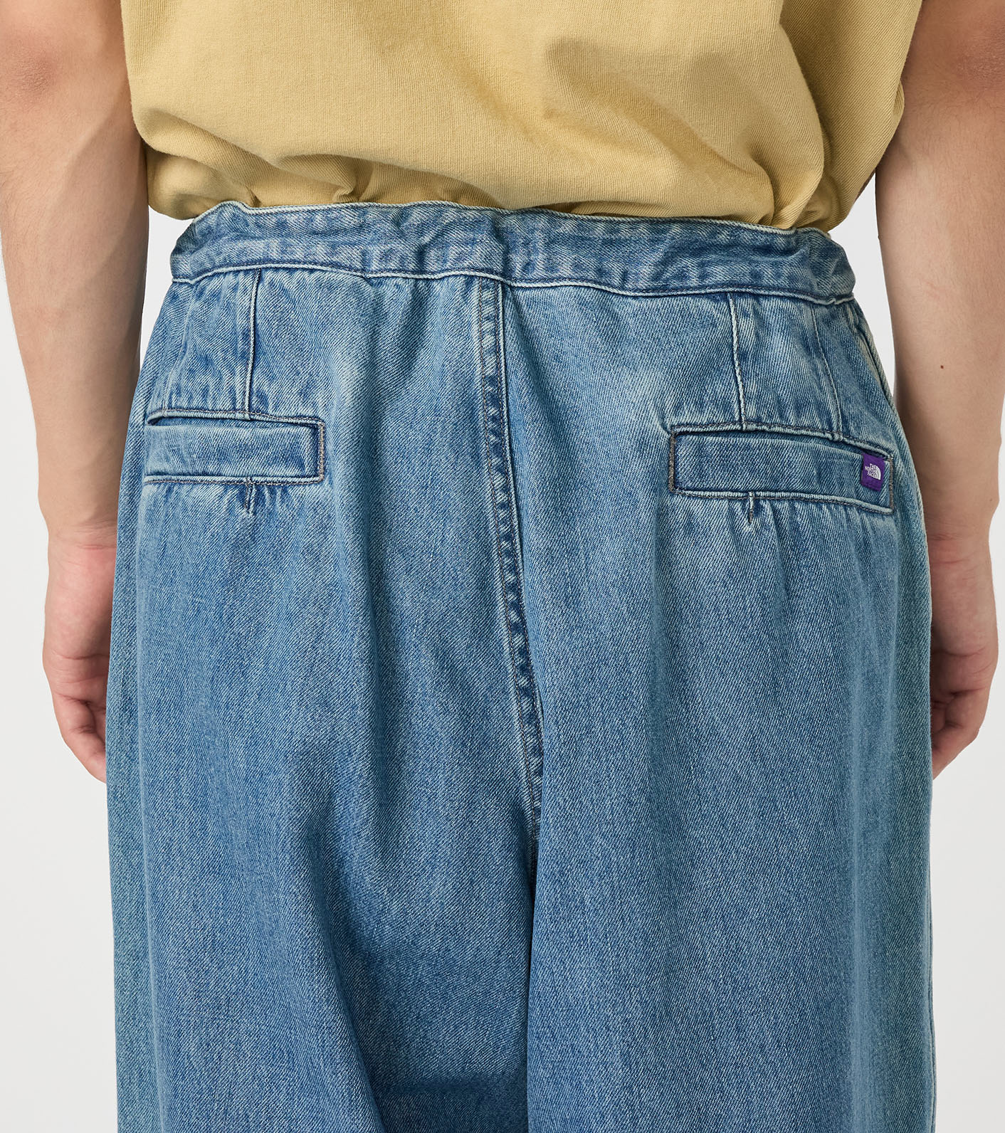 Denim Wide Tapered Field Pants