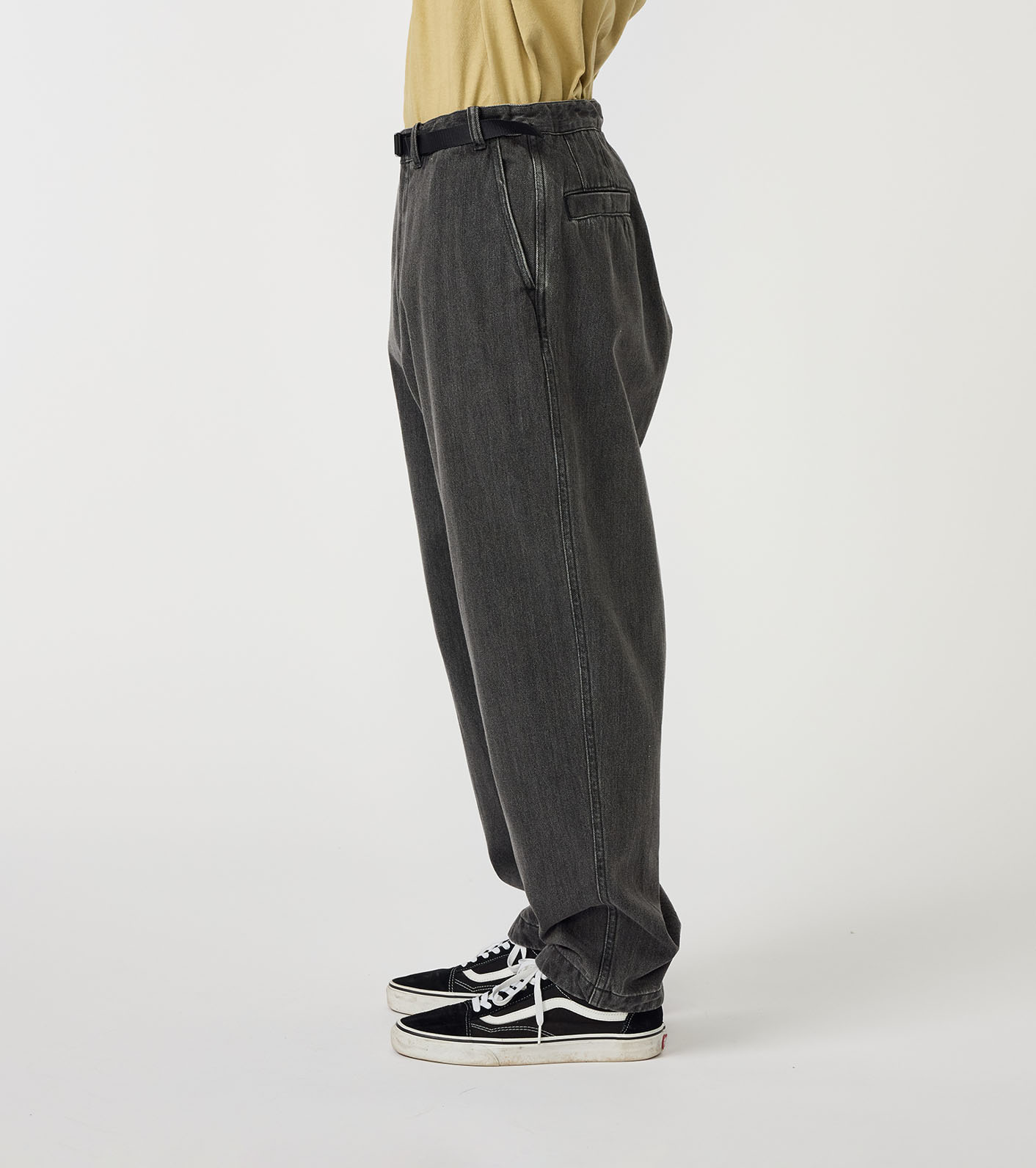 Denim Wide Tapered Field Pants