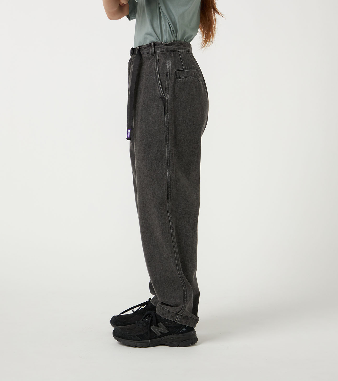 Denim Wide Tapered Field Pants