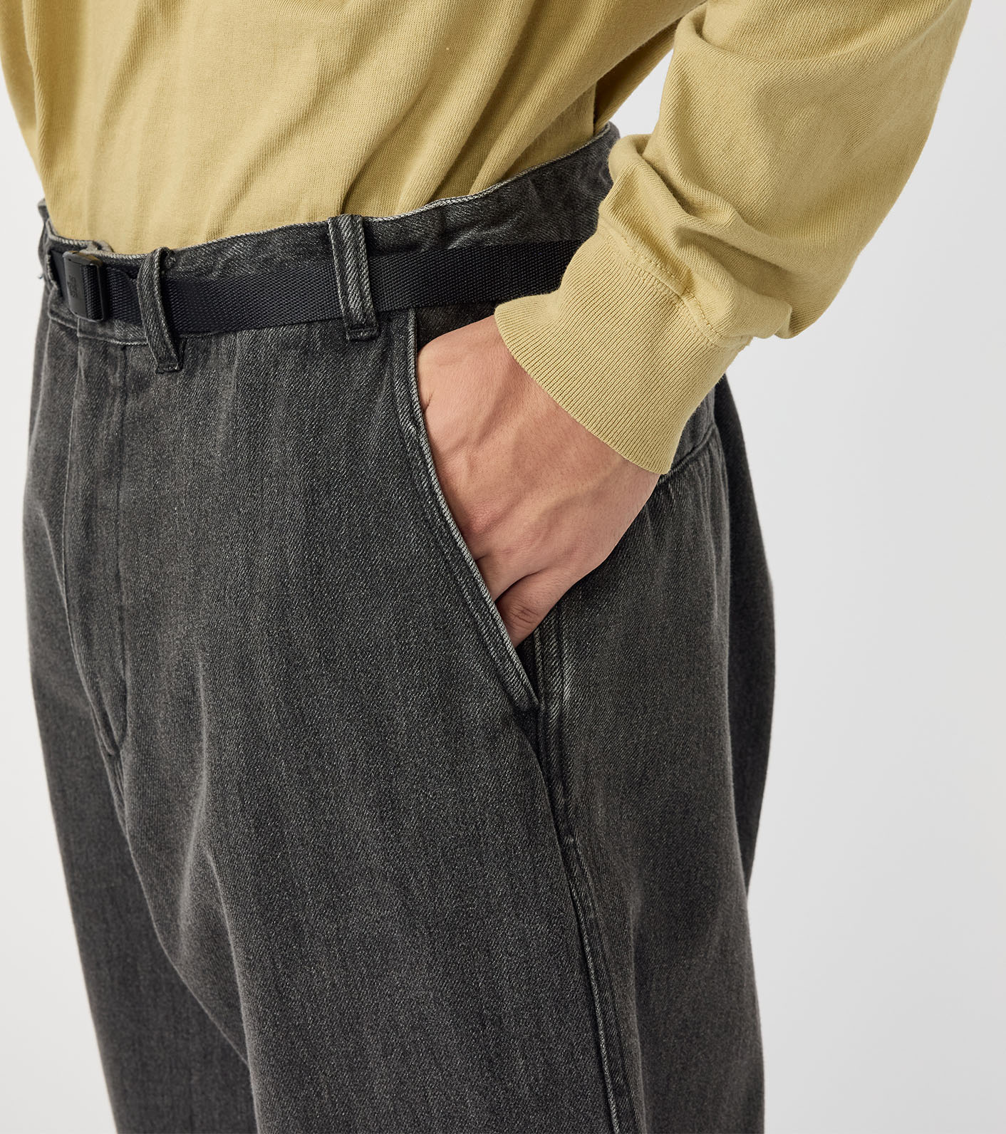 Denim Wide Tapered Field Pants