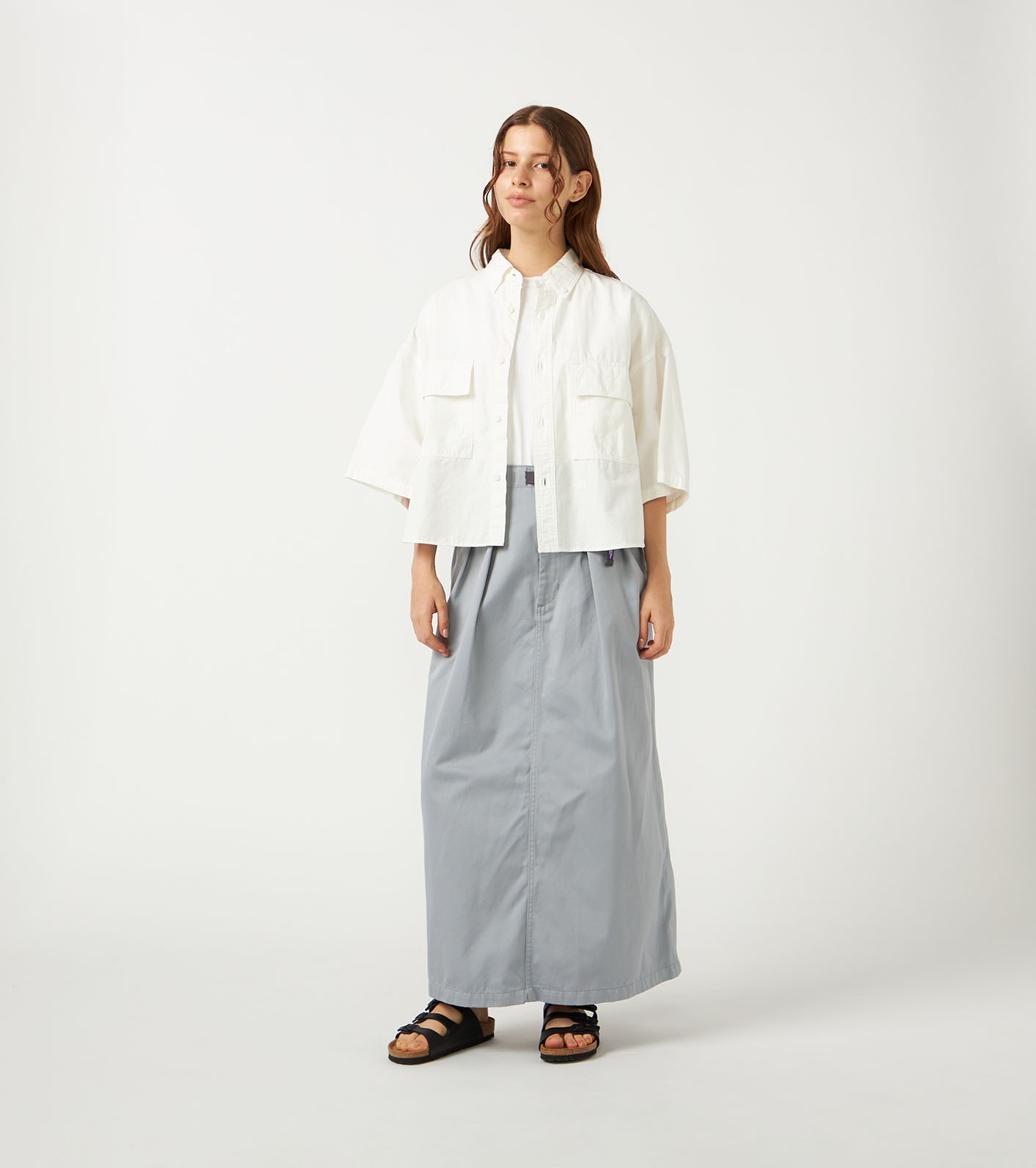 Chino Tuck Field Skirt