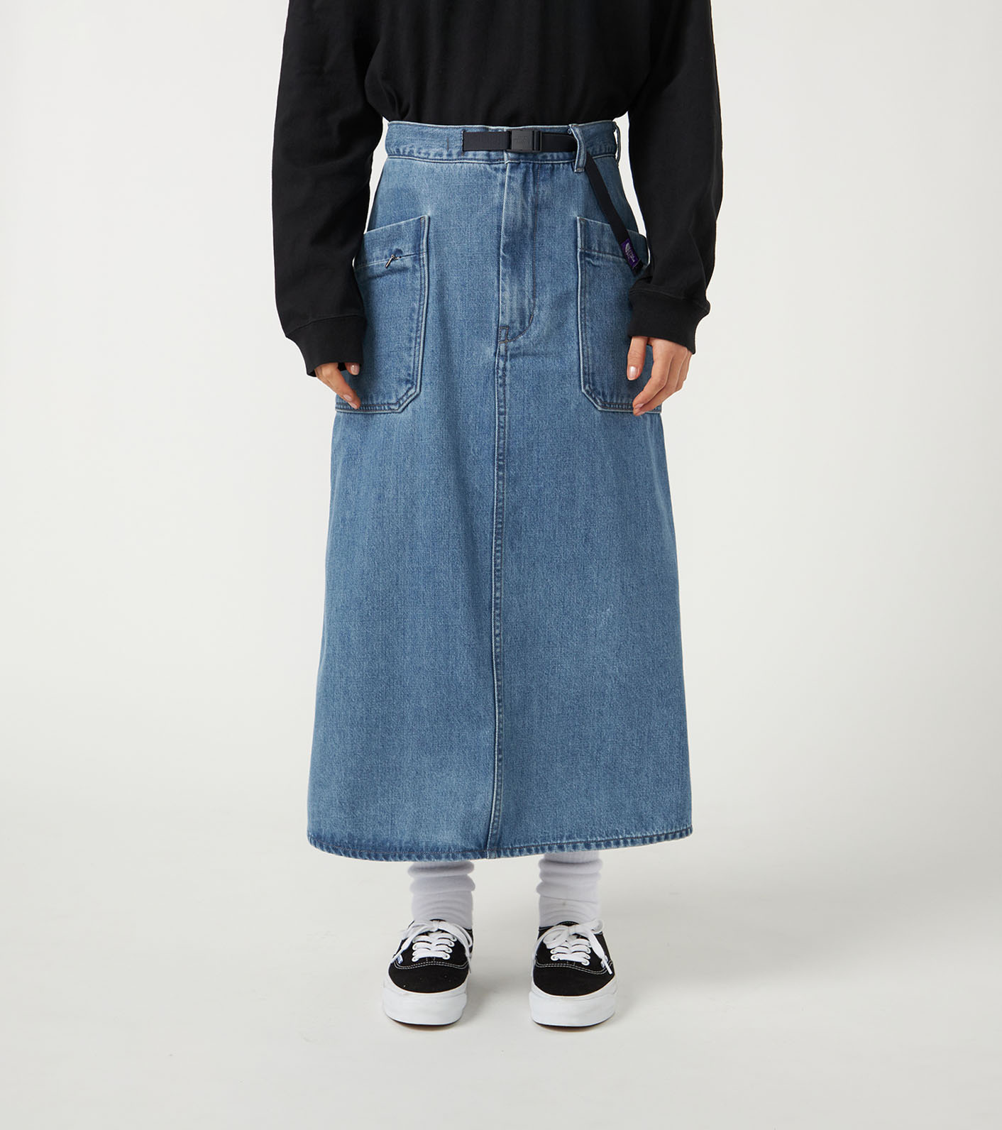 Denim Field Skirt