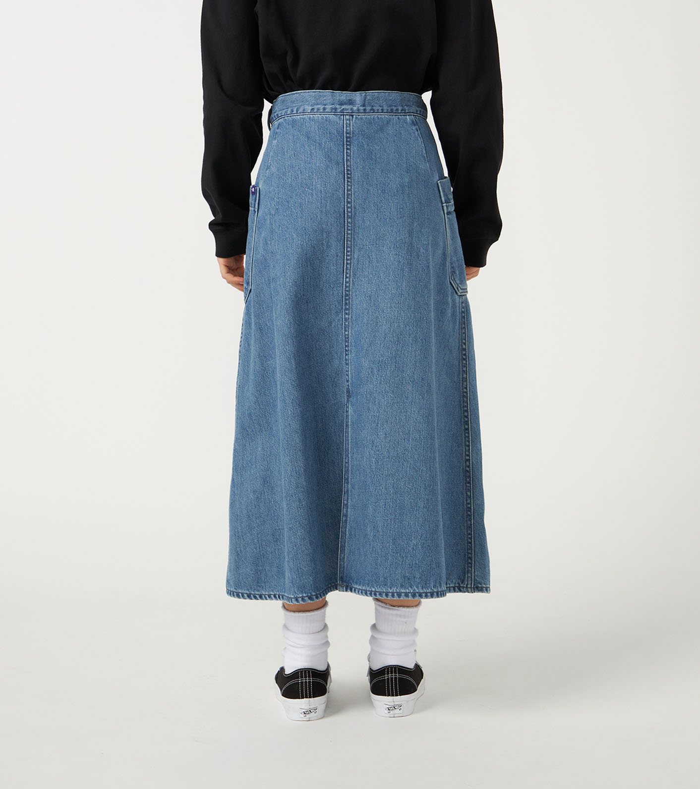 Denim Field Skirt