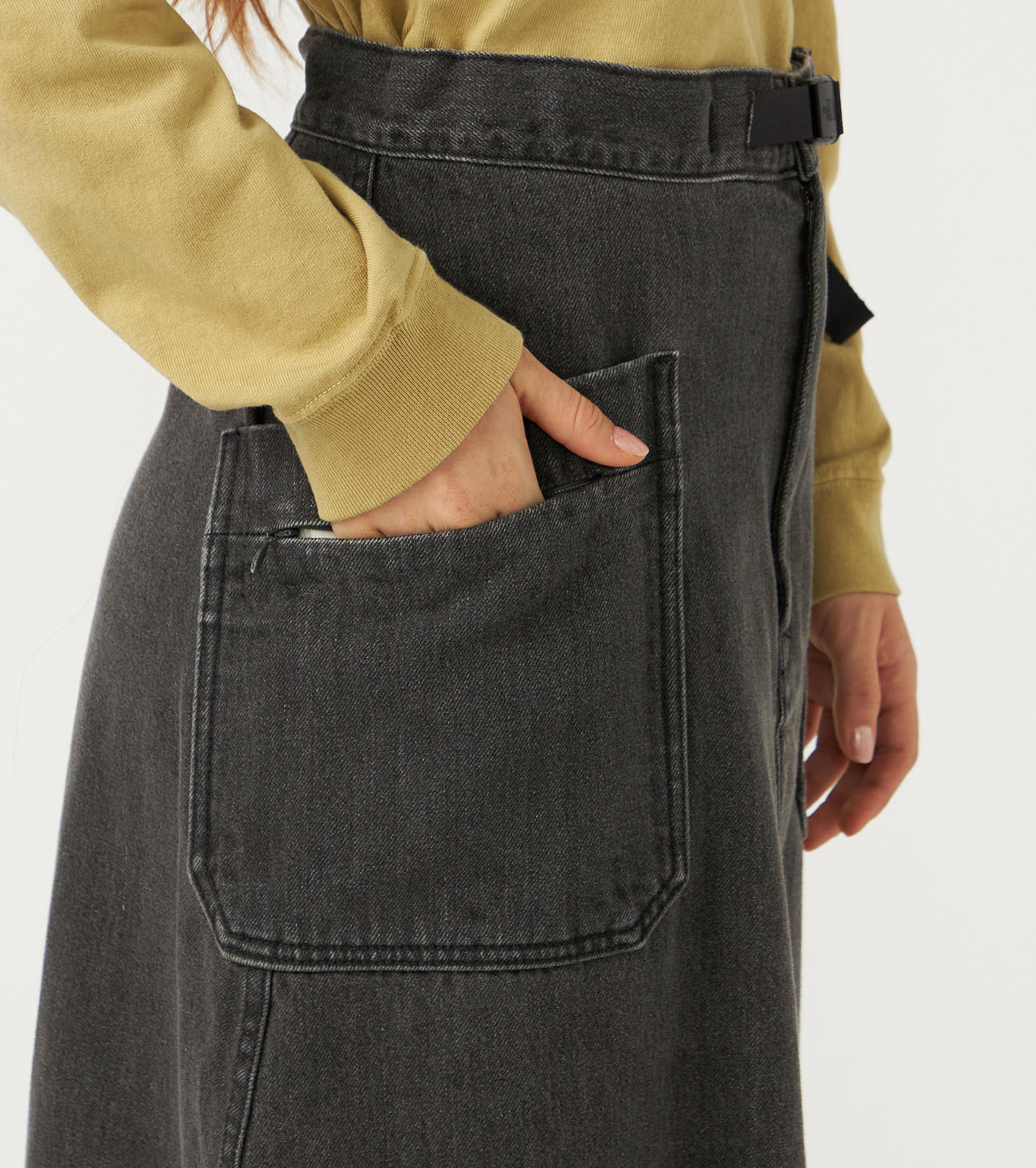 Denim Field Skirt