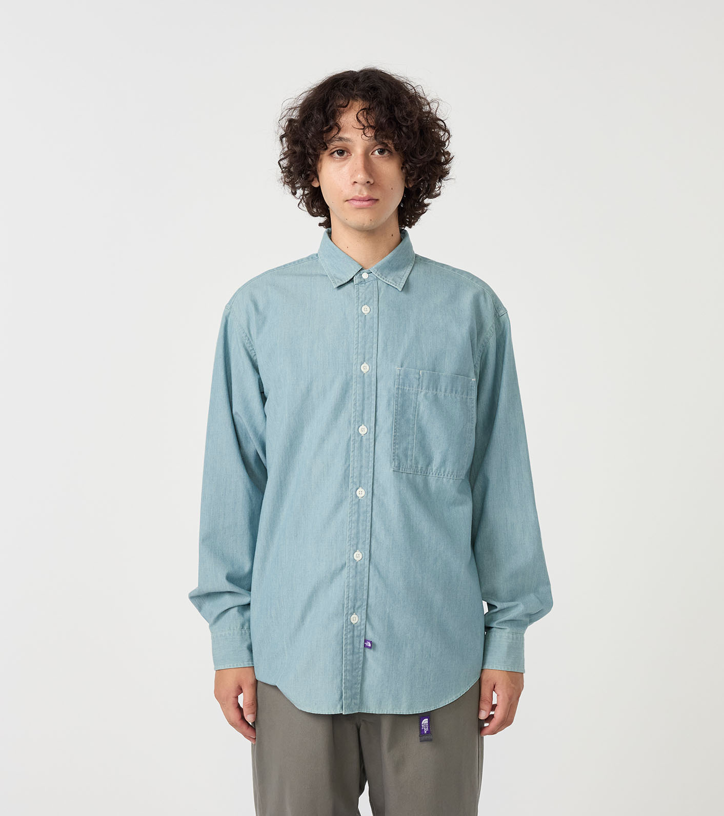 Regular Collar Chambray Field Shirt