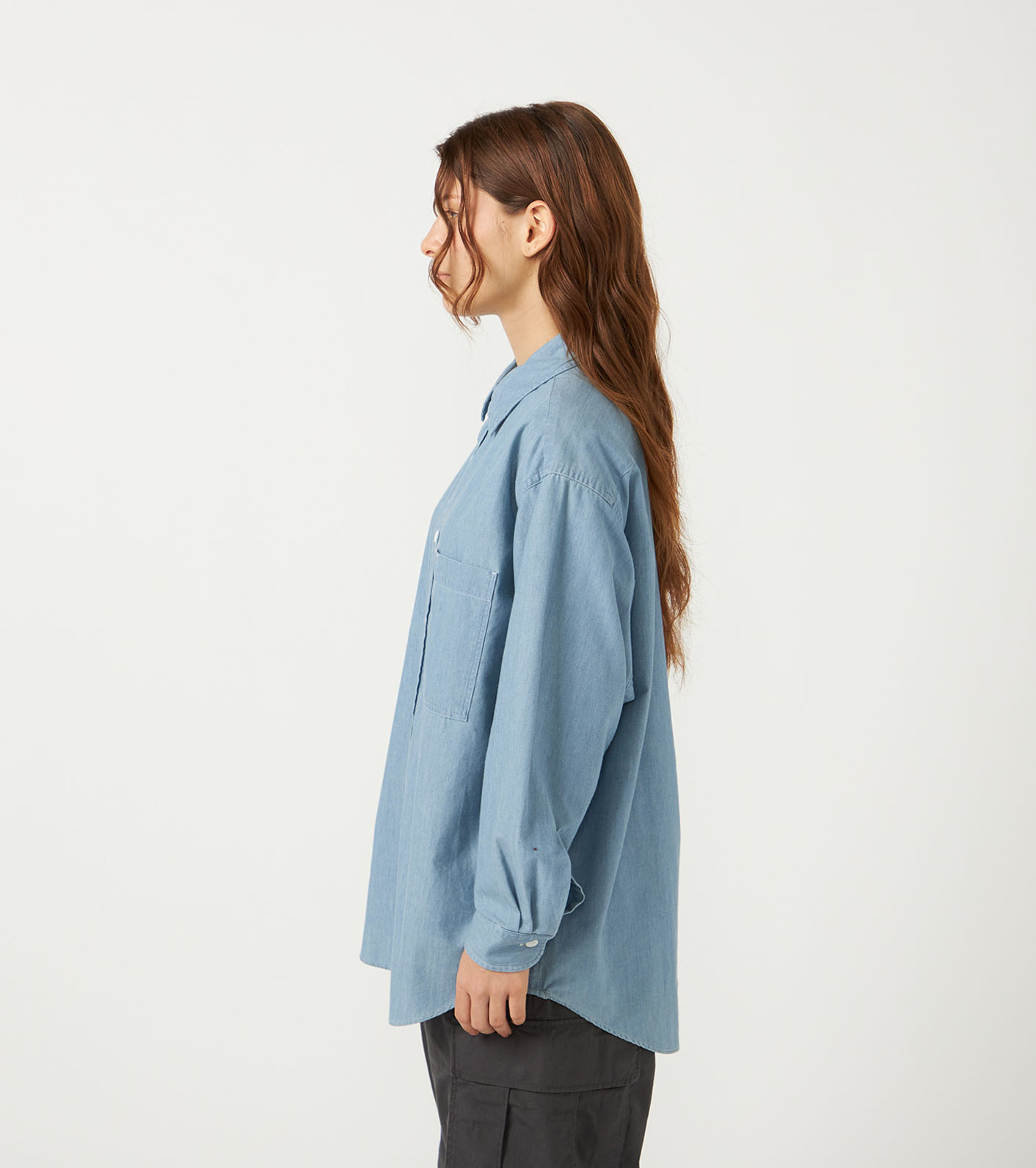 Regular Collar Chambray Field Shirt