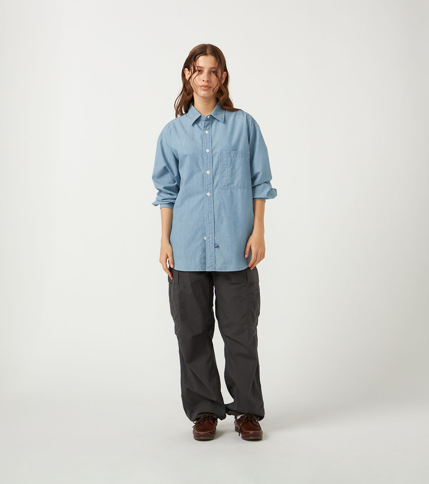 Regular Collar Chambray Field Shirt