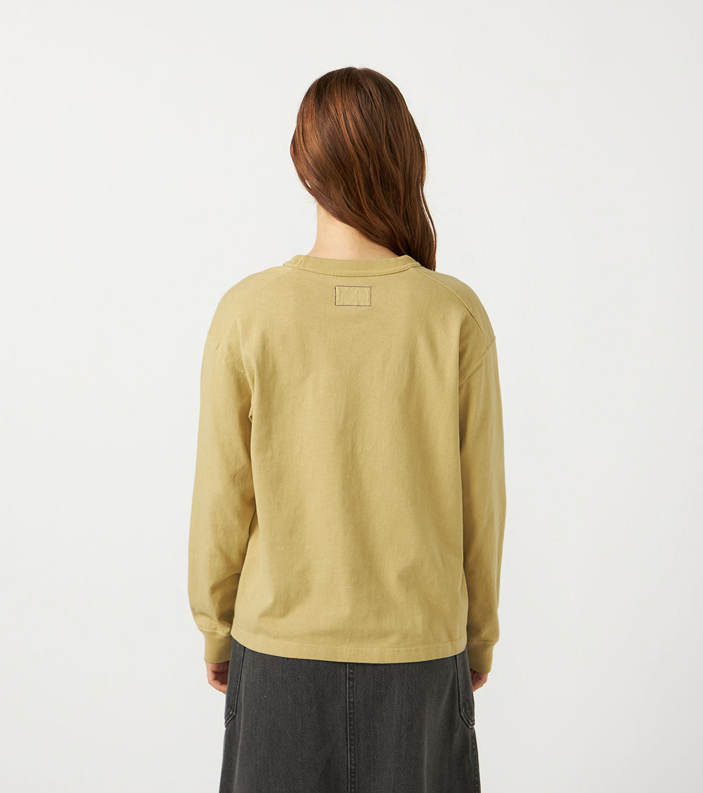 8oz Field Long Sleeve Pocket Tee