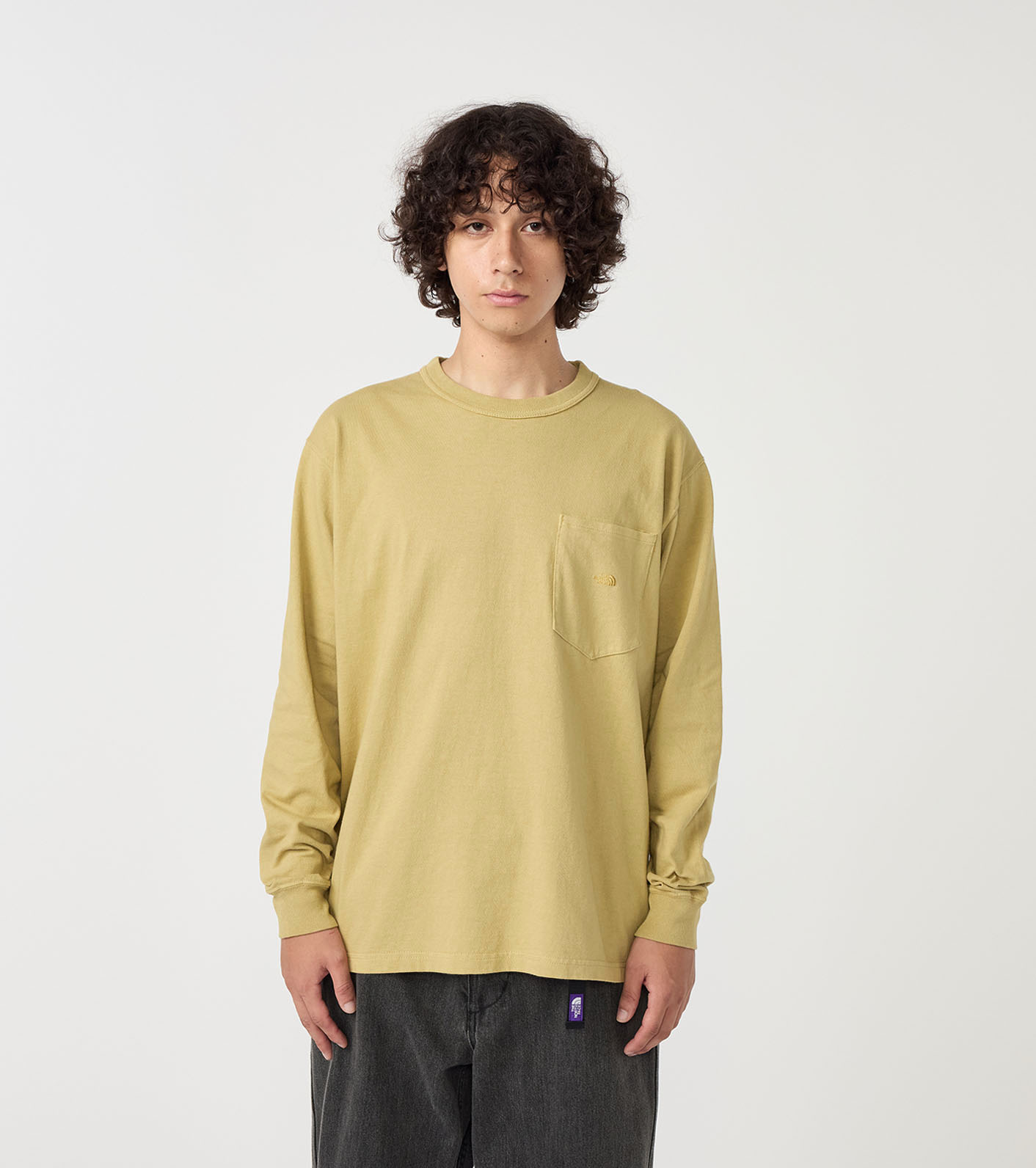 8oz Field Long Sleeve Pocket Tee