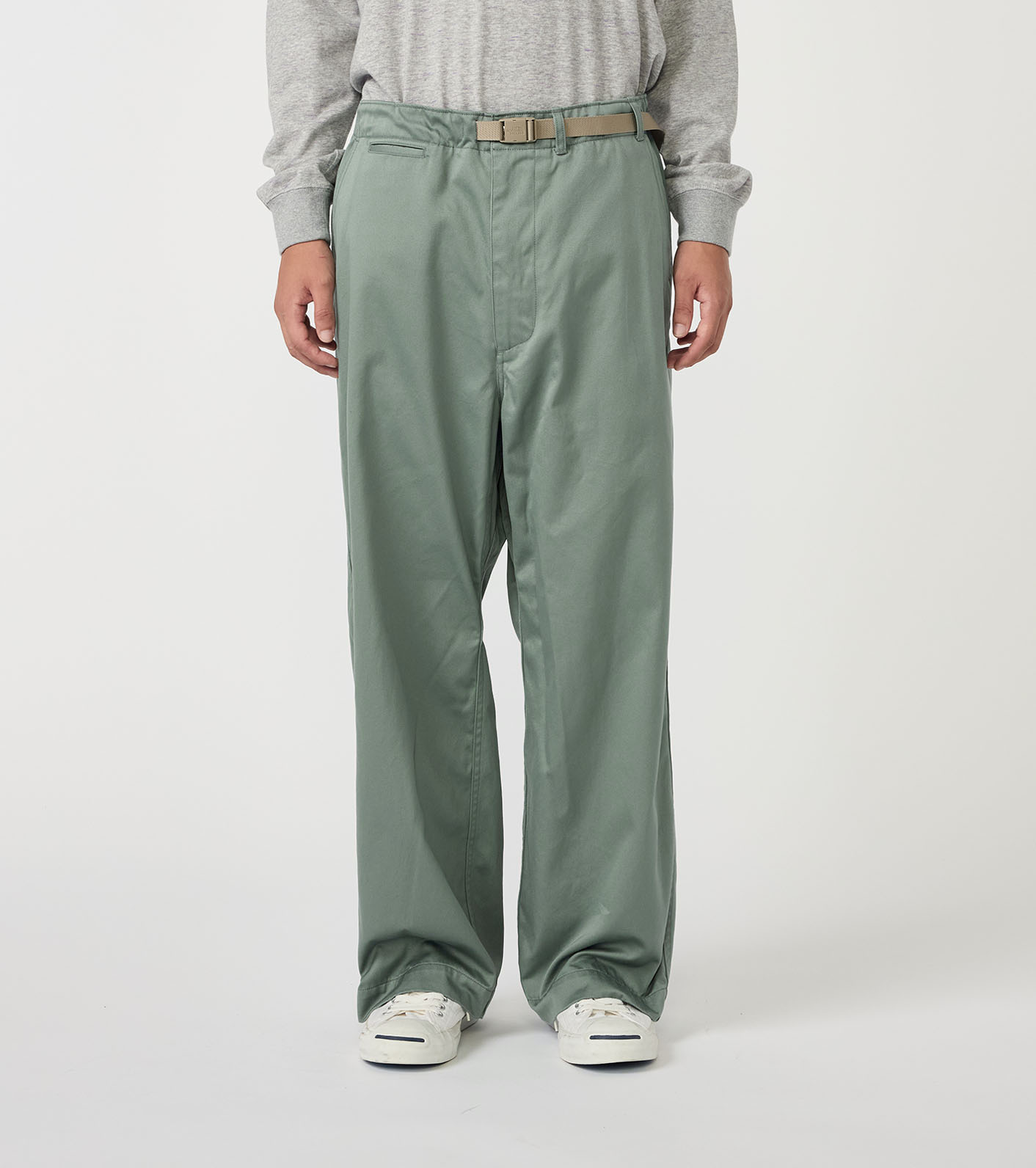 Chino Wide Straight Field Pants