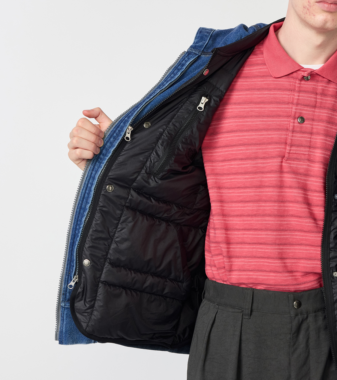 PLAS Indigo Field Parka