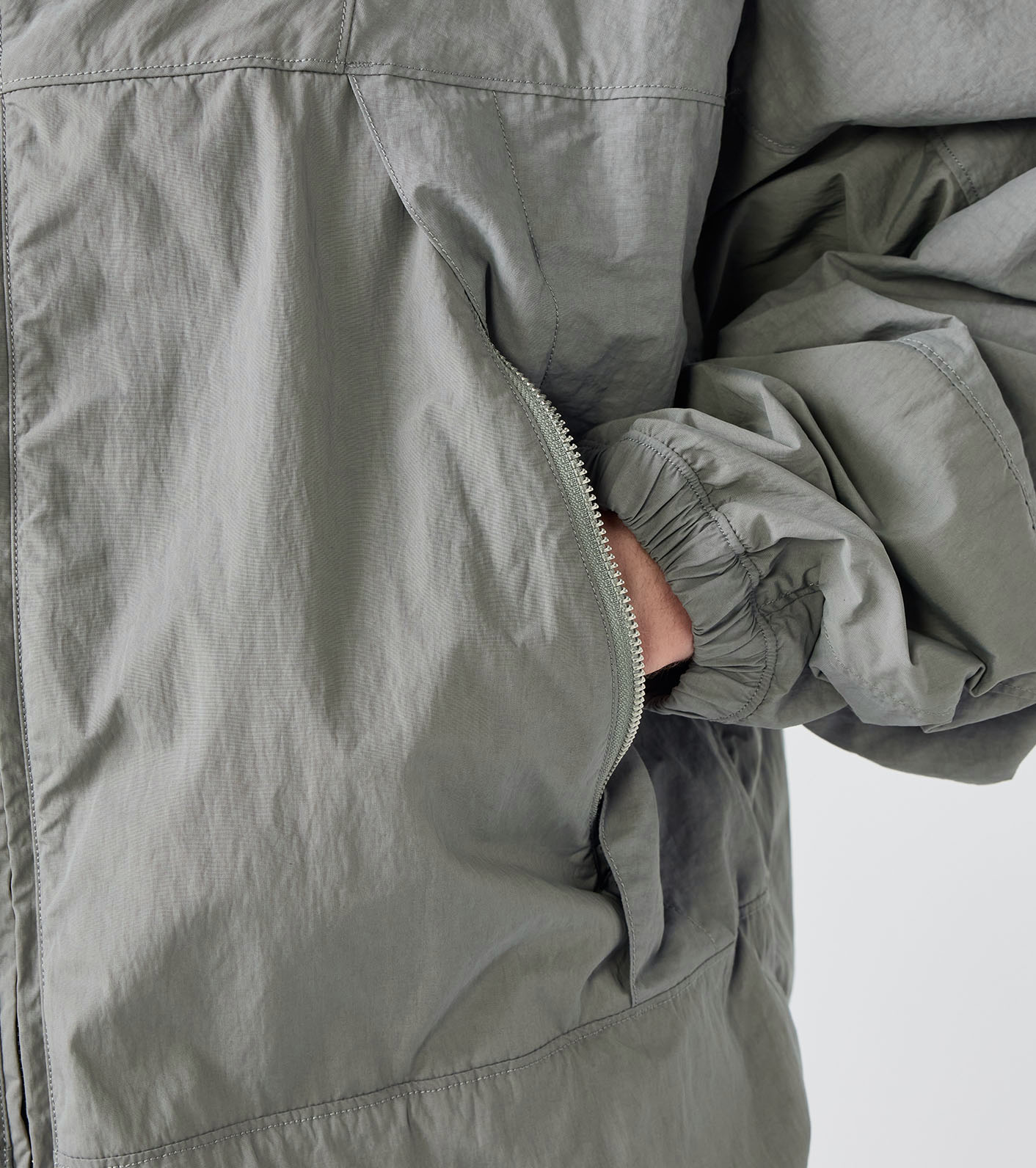 Brushed Weather Mountain Wind Jacket