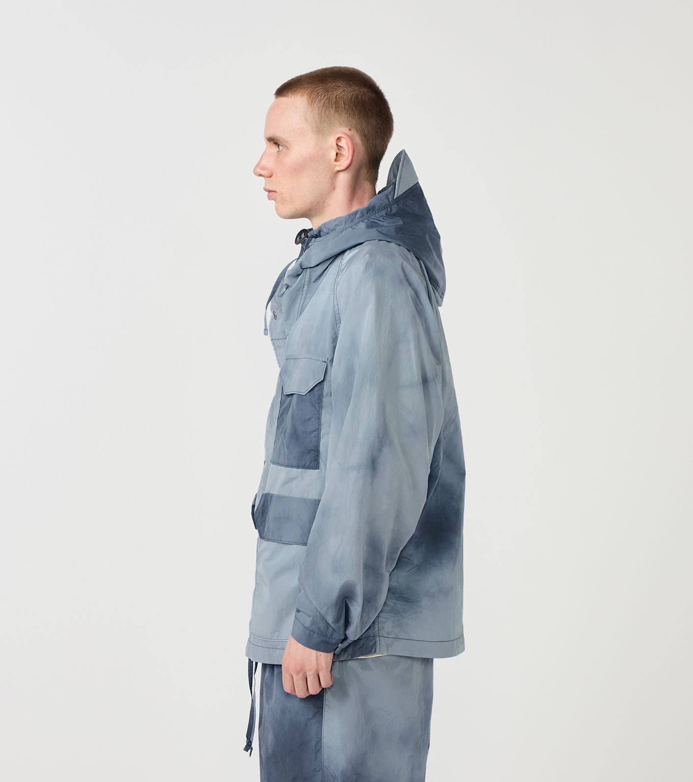 Uneven Dyed Field Mountain Parka