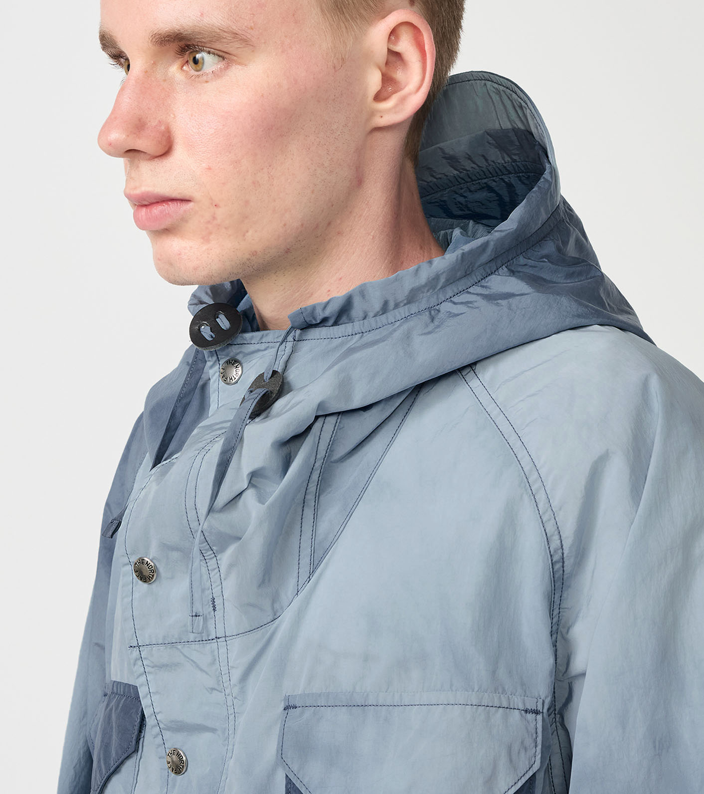 Uneven Dyed Field Mountain Parka