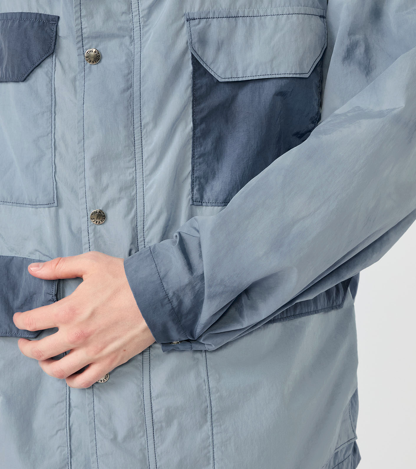 Uneven Dyed Field Mountain Parka