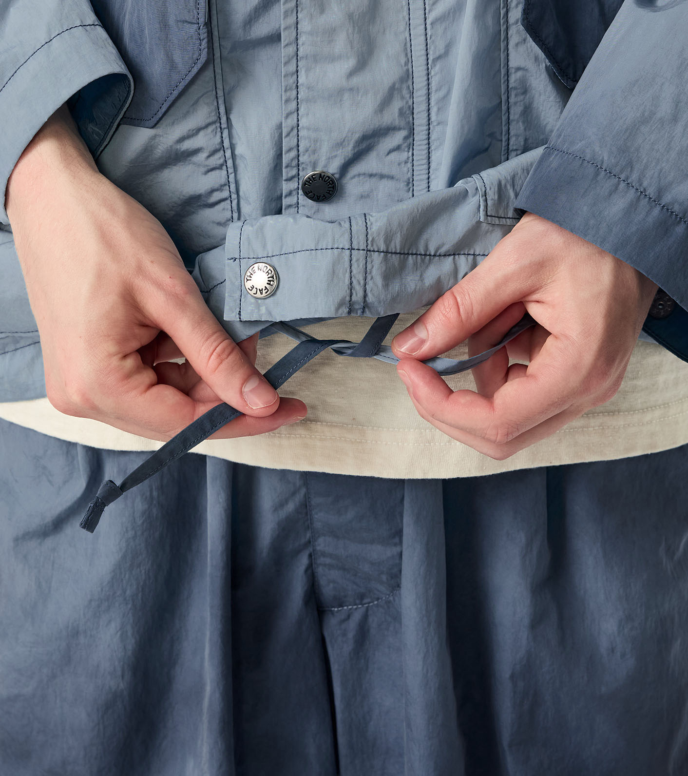 Uneven Dyed Field Mountain Parka