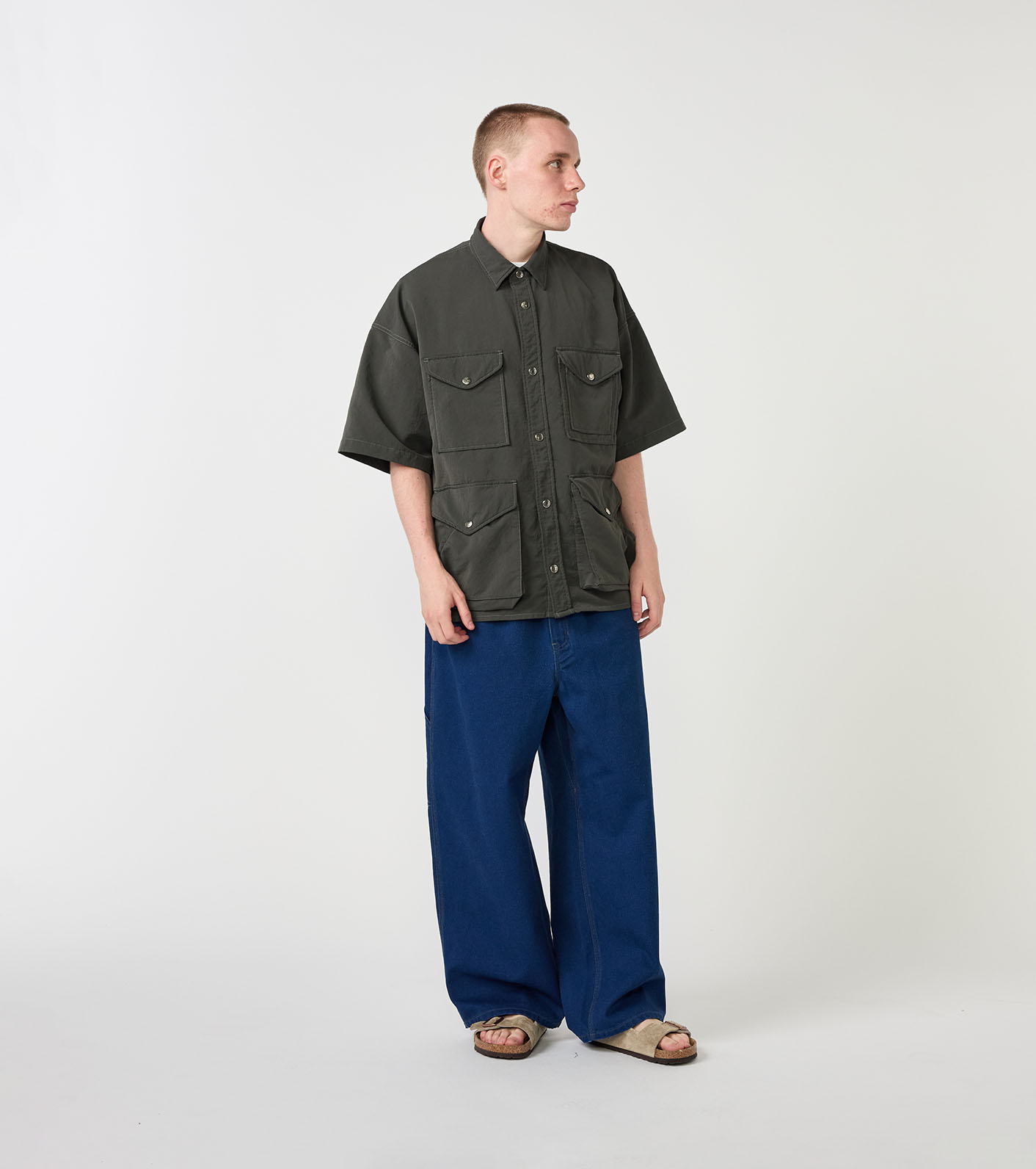 Garment Dyed ALPHADRY Field S/S Shirts